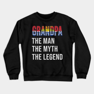 Grand Father I-Kiribati Grandpa The Man The Myth The Legend - Gift for I-Kiribati Dad With Roots From  Kiribati Crewneck Sweatshirt